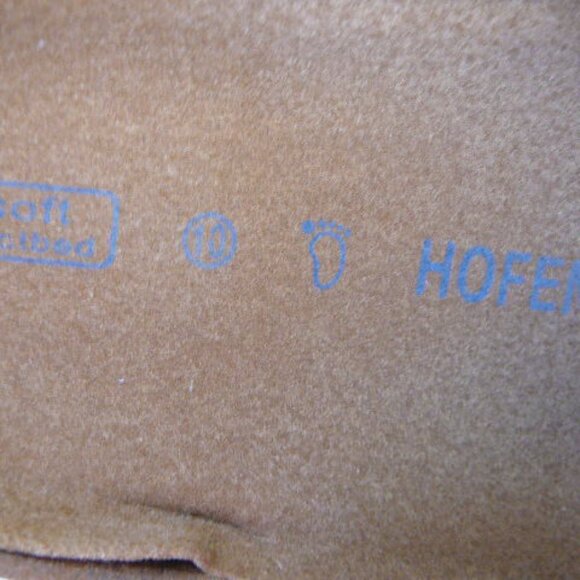 Hofeny Soft Footbed Sled Women's Brown Slip On Sandals-Size 10-NIB - Picture 8 of 9